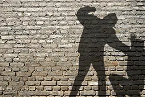 Man Committing Assault Against a Person